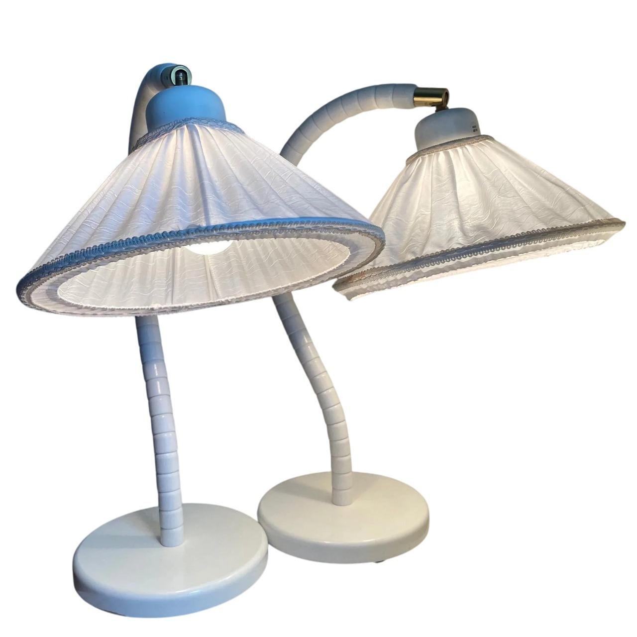 Mid-Century Modern Markslöjd - Paire de lampes de table du milieu du siècle, Suède, années 1970 en vente