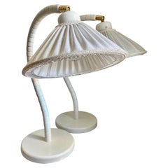 Markslöjd - Paire de lampes de table du milieu du siècle, Suède, années 1970
