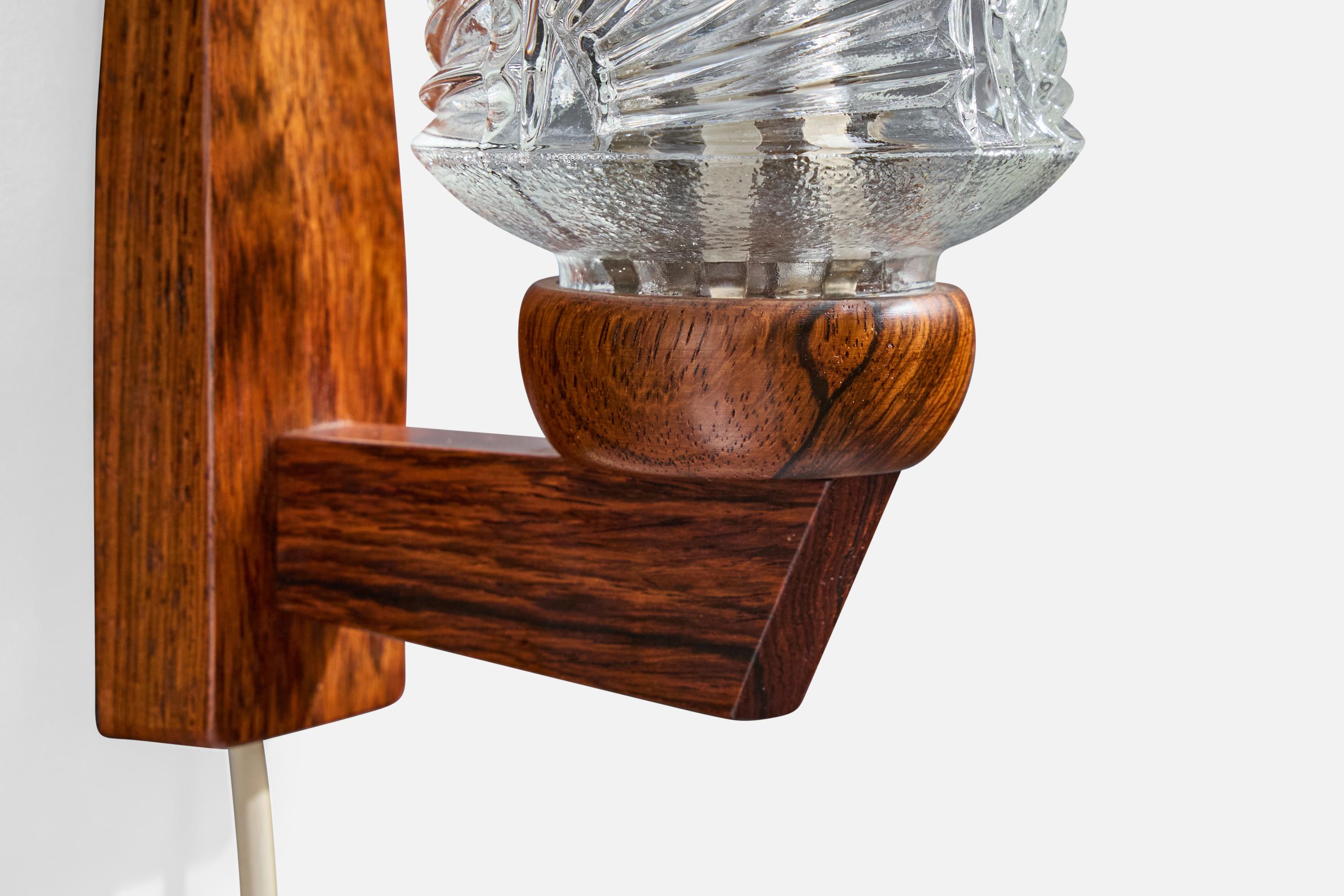 Markslöjd, appliques, verre, Wood, Suède, années 1970 en vente 1