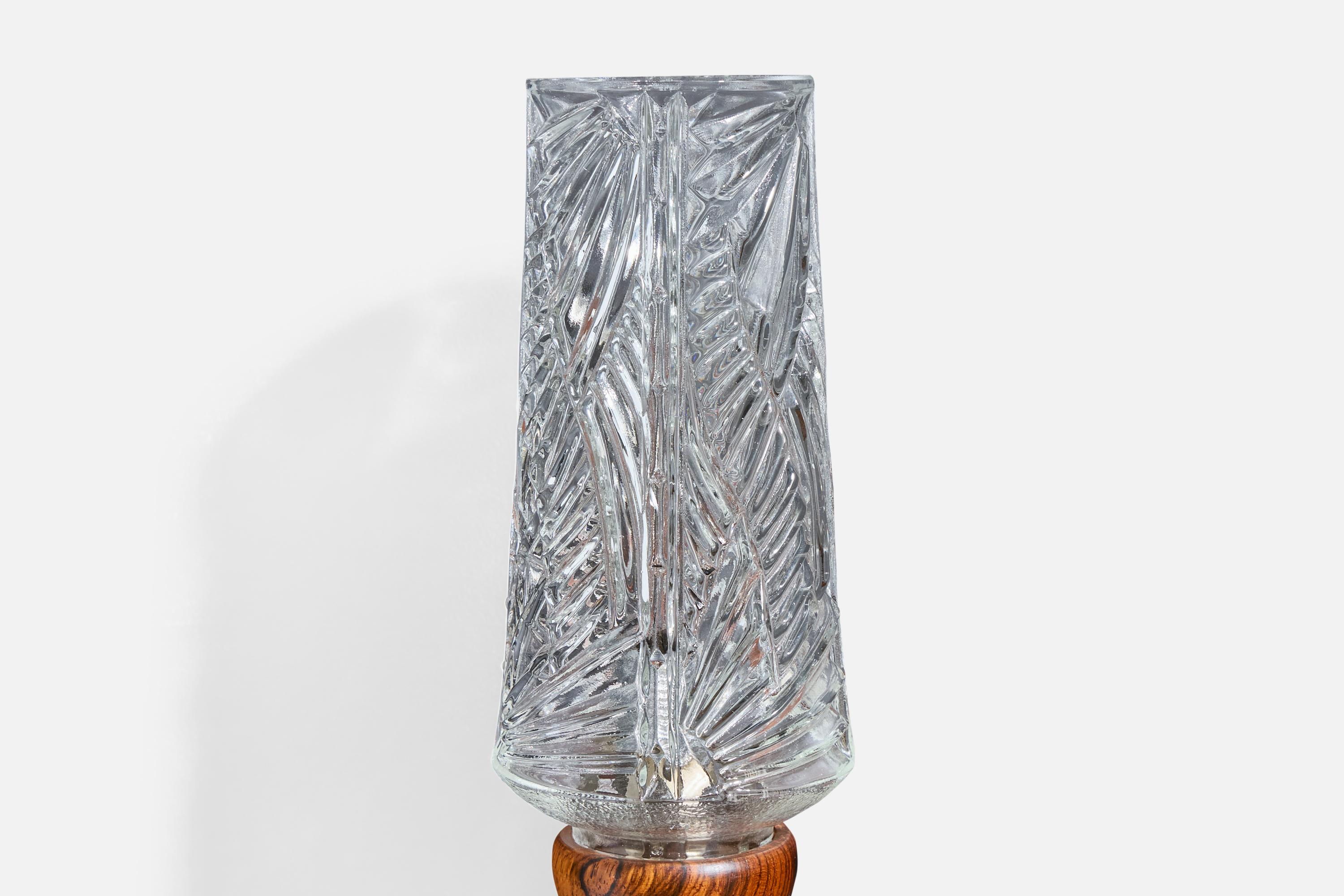 Markslöjd, appliques, verre, Wood, Suède, années 1970 en vente 2