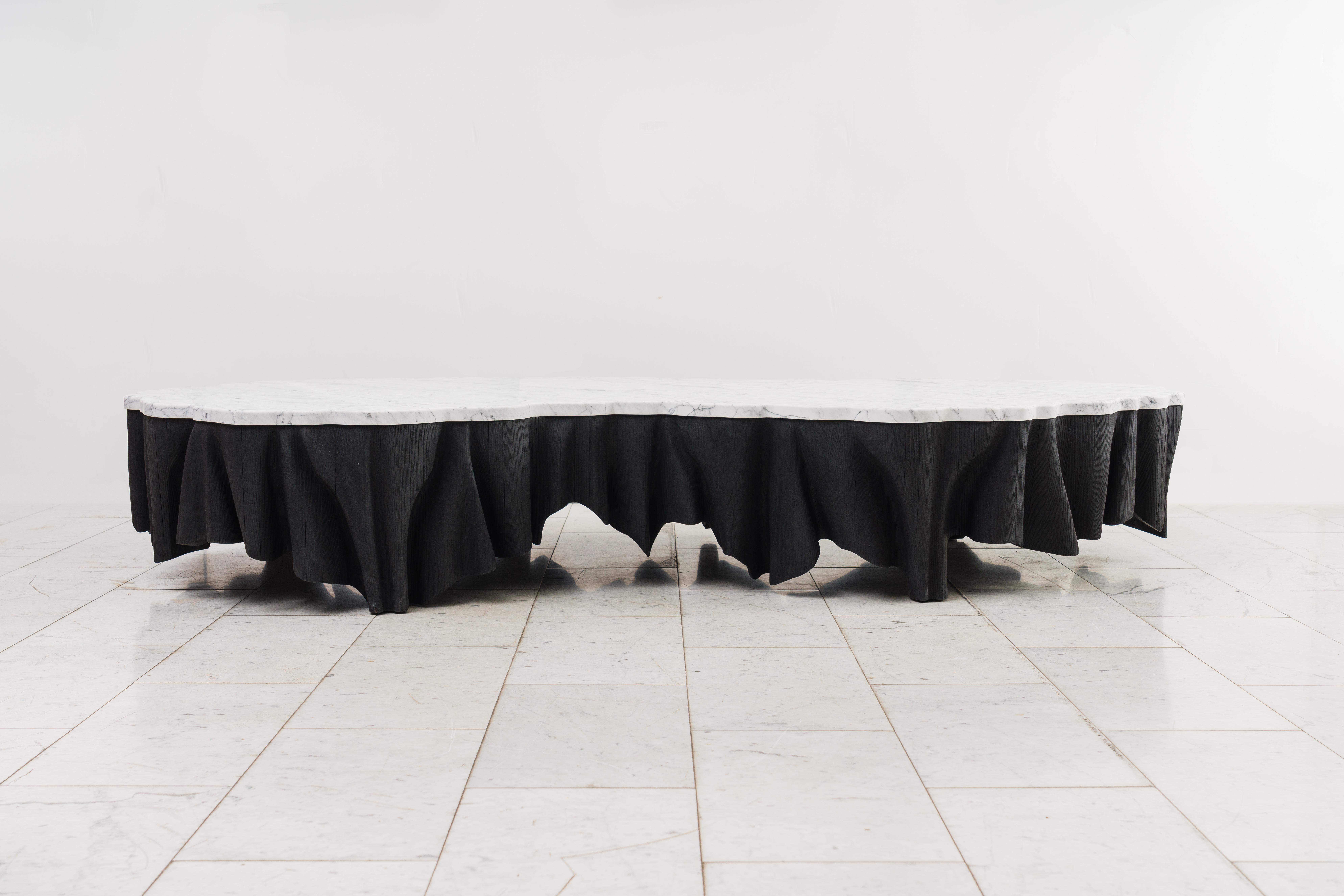 Markus Haase, Ash and Marble Aeolian Low Table iii, Usa For Sale 4