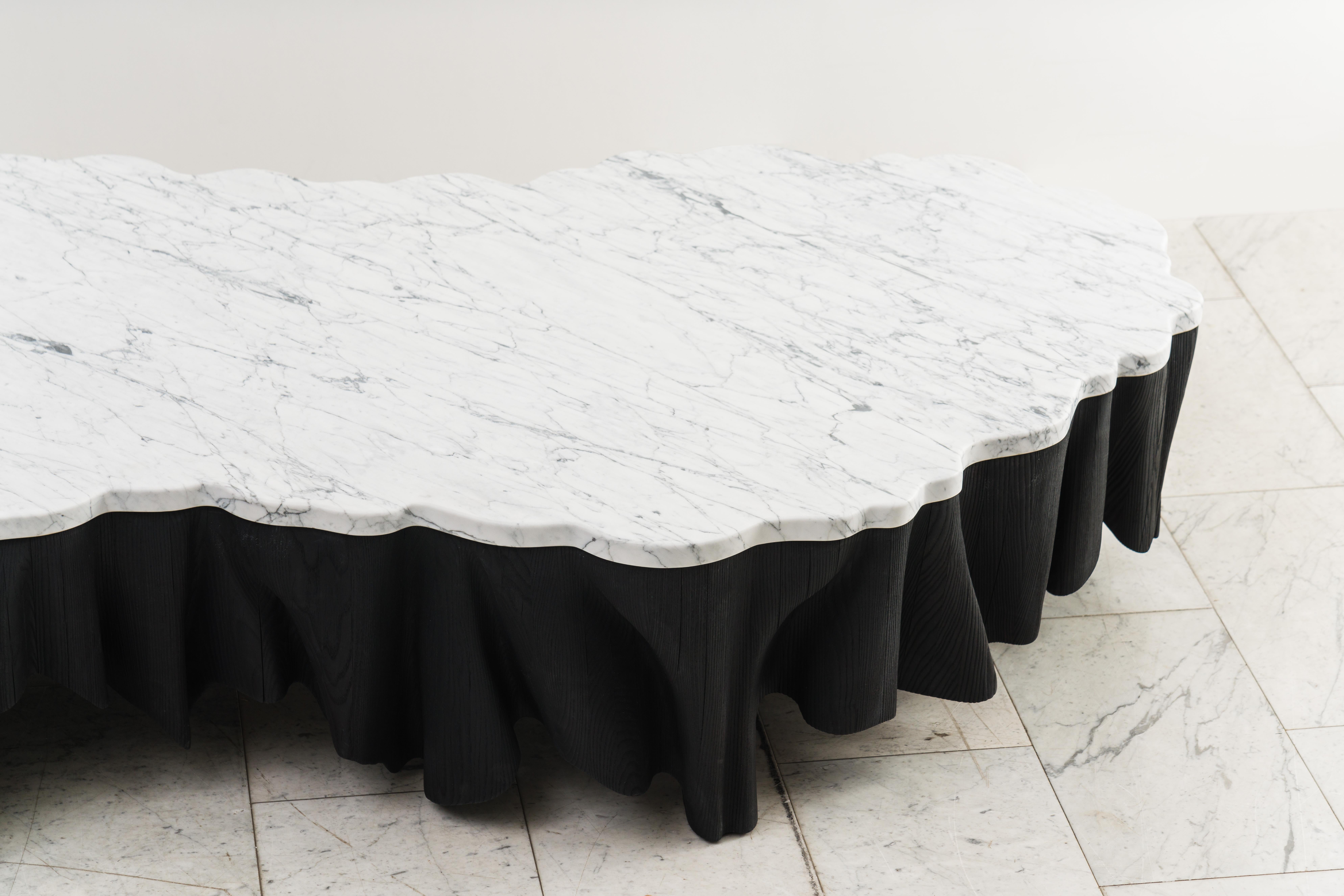 Markus Haase, Ash and Marble Aeolian Low Table iii, Usa For Sale 2
