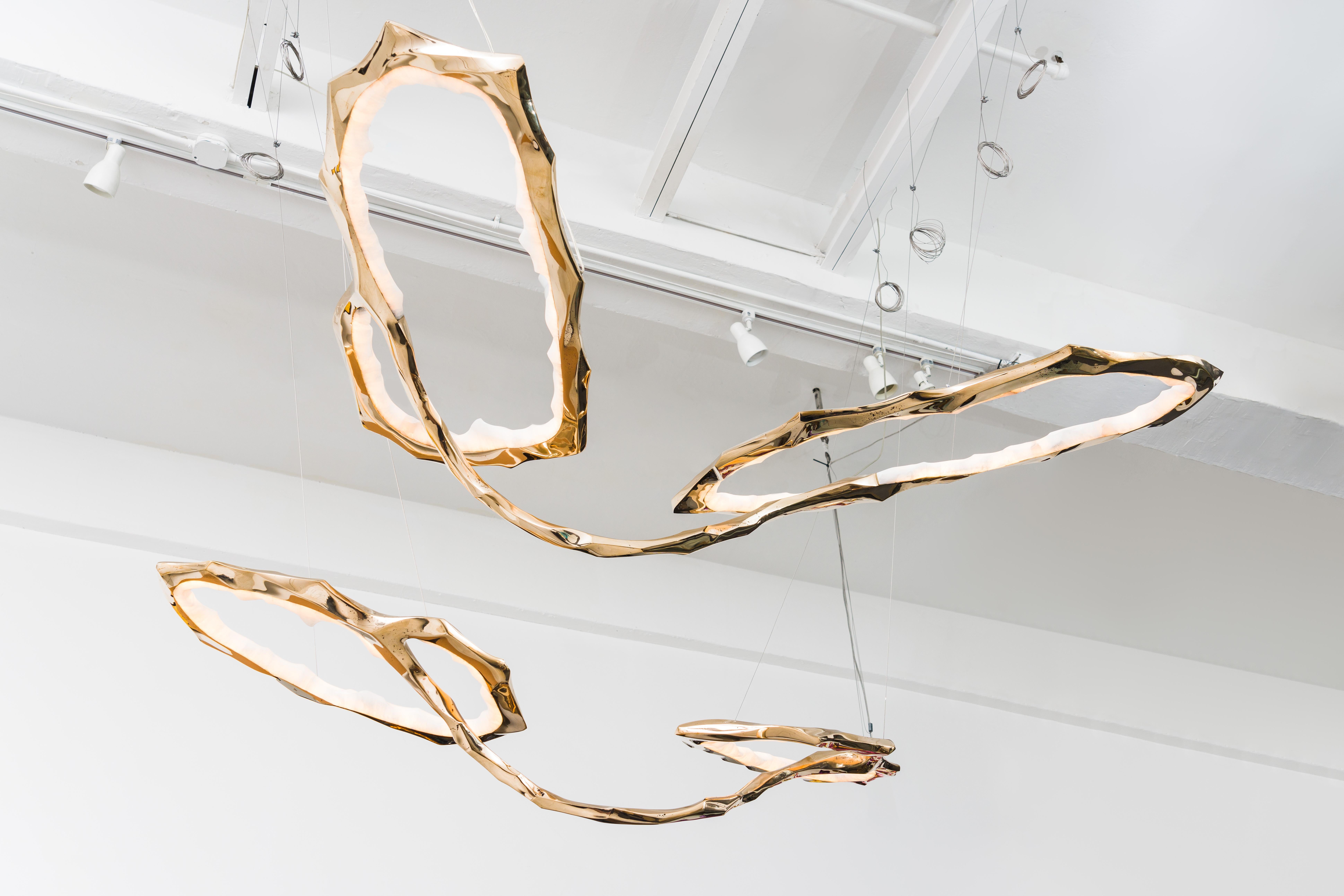 XXI secolo e contemporaneo Markus Haase, Scultura luminosa serie Cloud II, DE in vendita