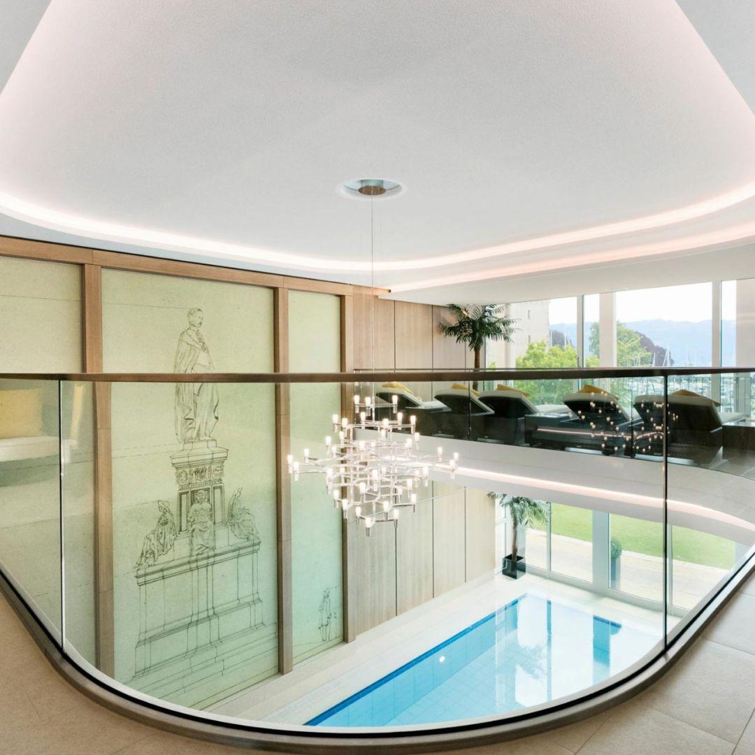Italian Markus Jehs & Jürgen Laub 'Crown Magnum' Chandelier for Nemo in Plated Black For Sale