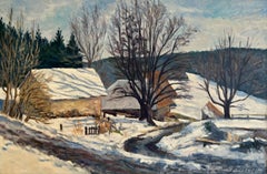 Paysage enneigé
