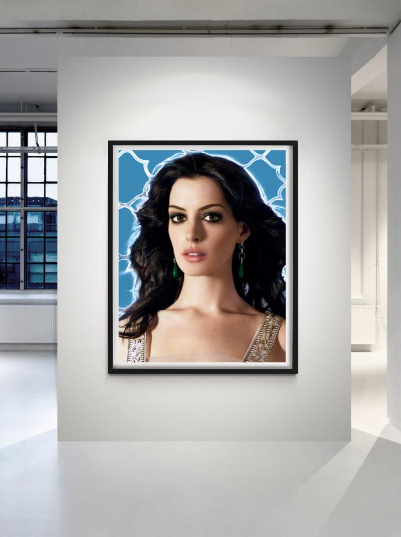 This striking portrait of Anne Hathaway, captured by renowned fashion photographer Markus Klinko, showcases her elegance, intensity, and modern glamour.

All prints are limited edition. Available in multiple sizes. High-end framing on request.

All