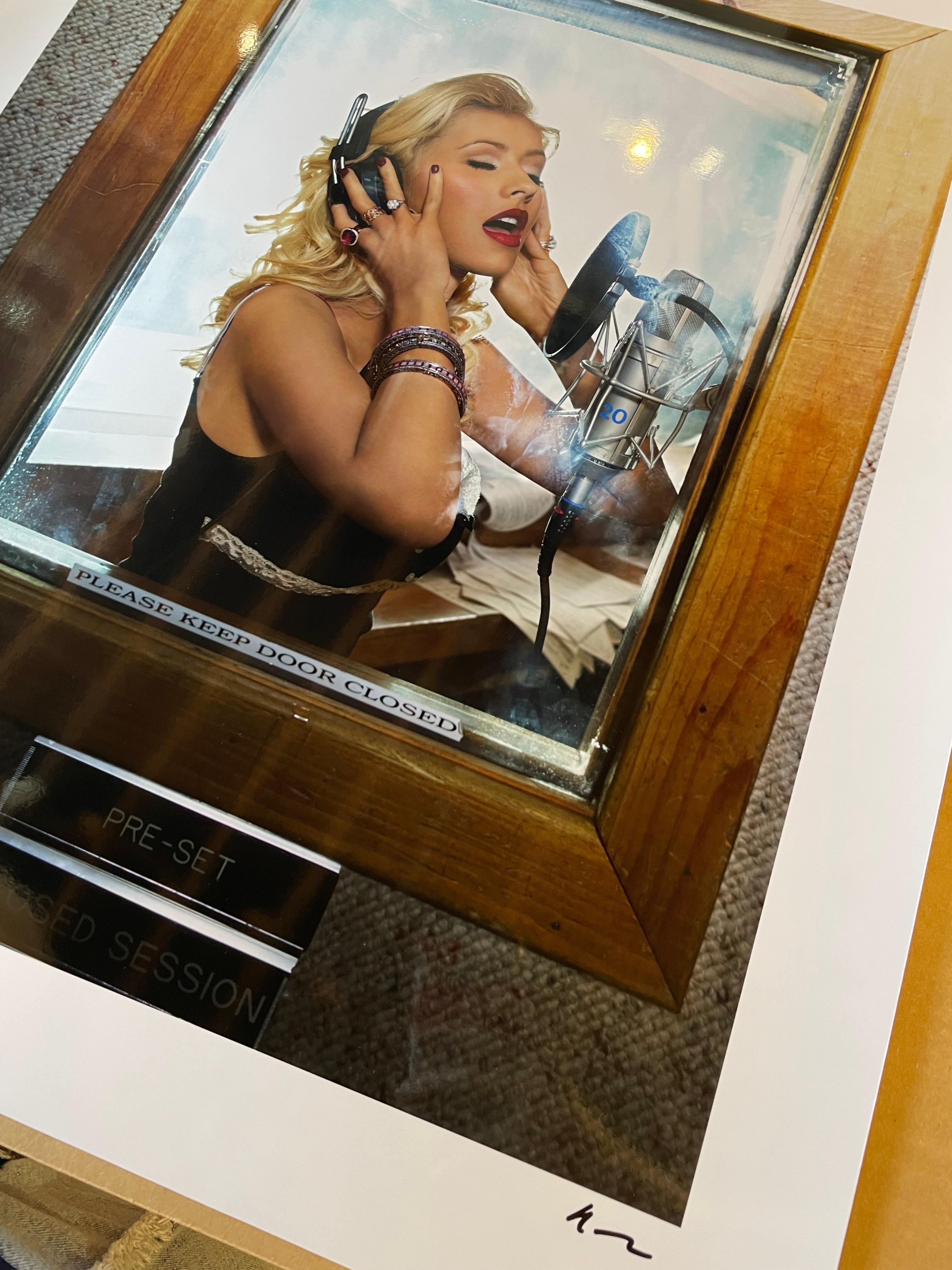Christina Aguilera - Contemporary Photograph by Markus Klinko