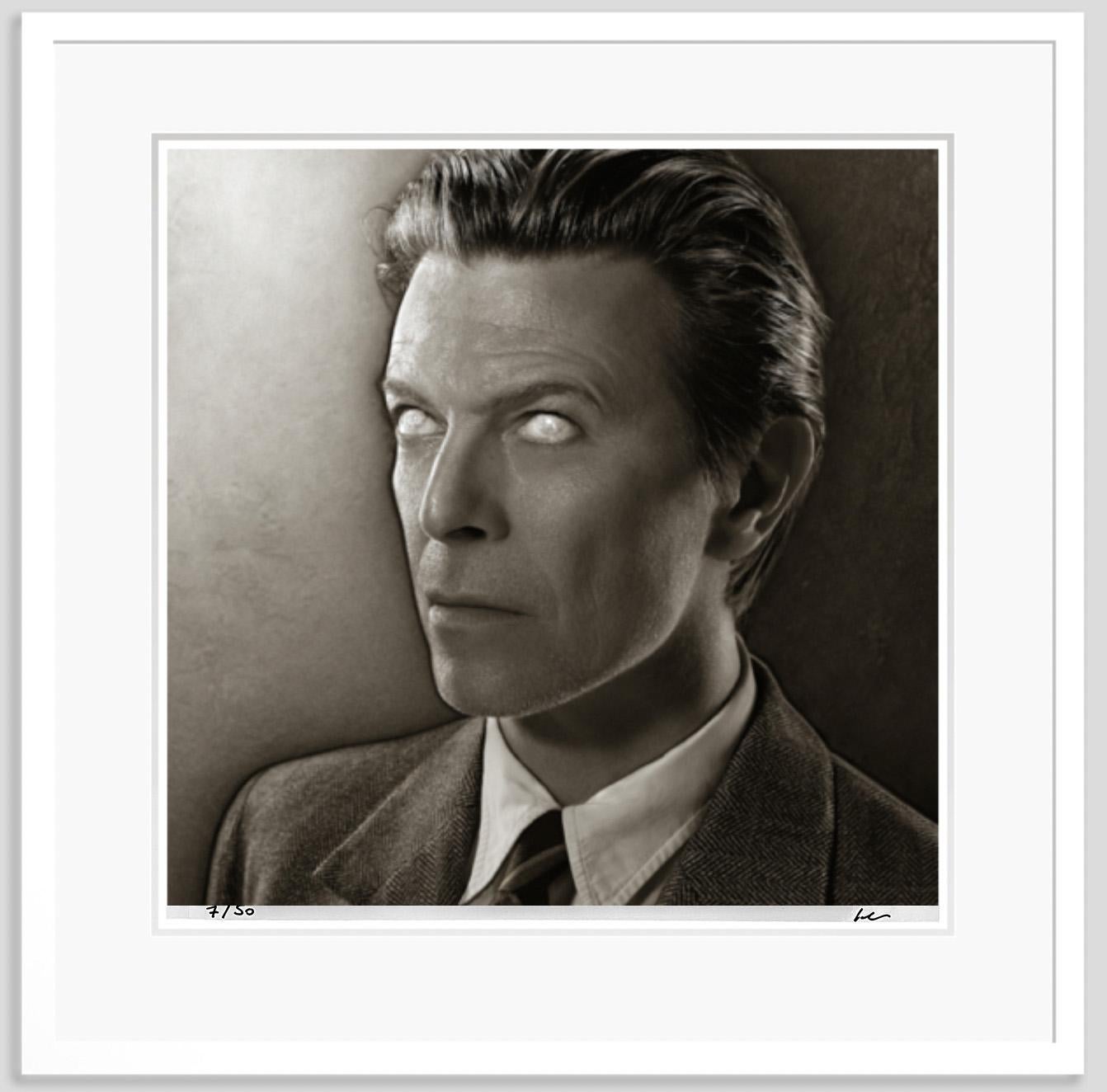 Markus Klinko Portrait Photograph - David Bowie Heathen (Framed)