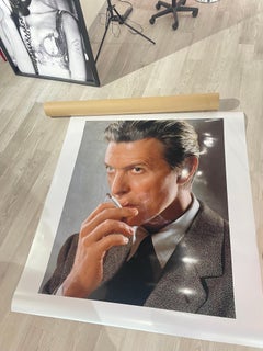 "David Bowie: Smoking, 2002" by Markus Klinko