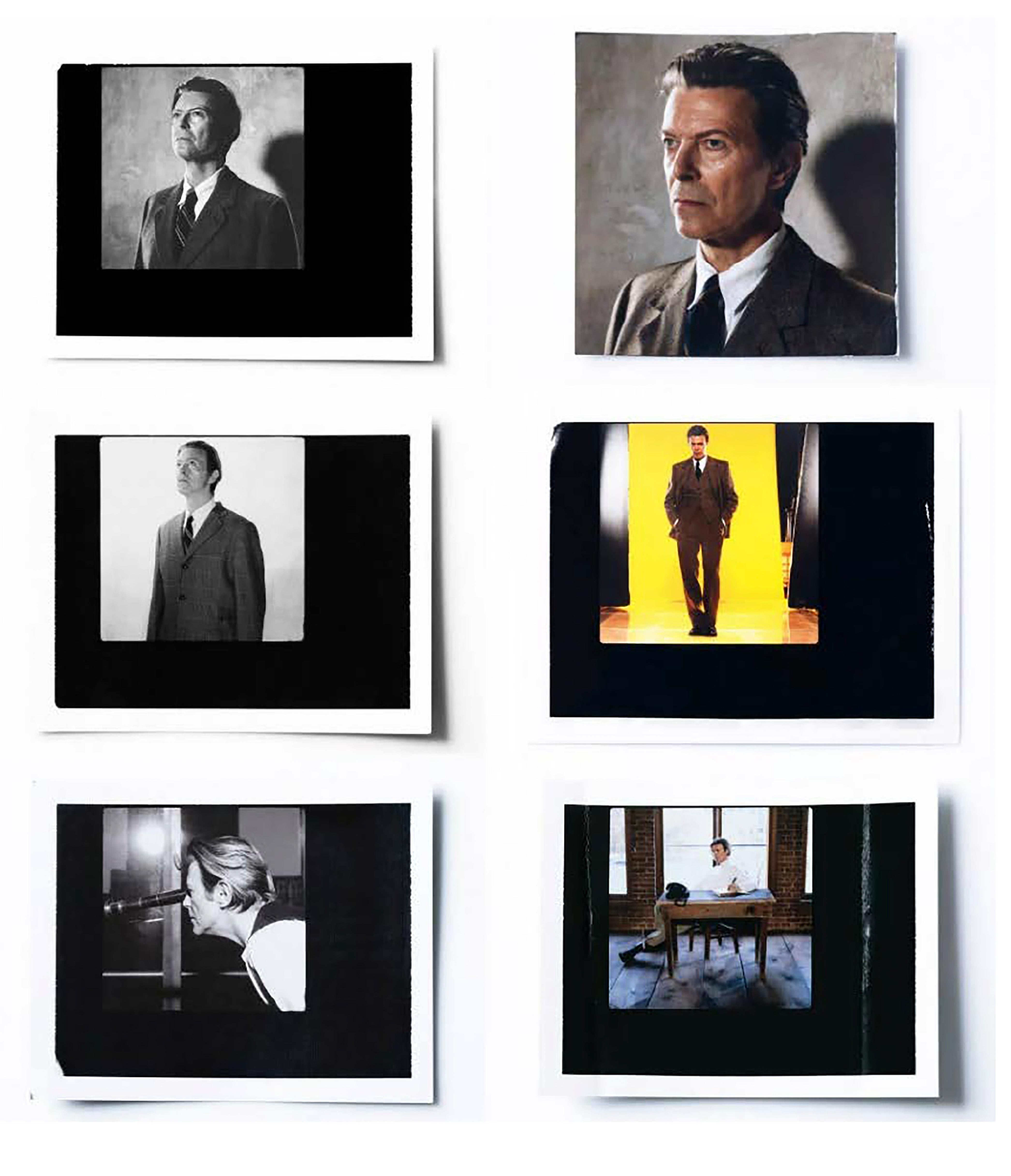 Markus Klinko Portrait Print - David Bowie The Polaroid Set, 2001