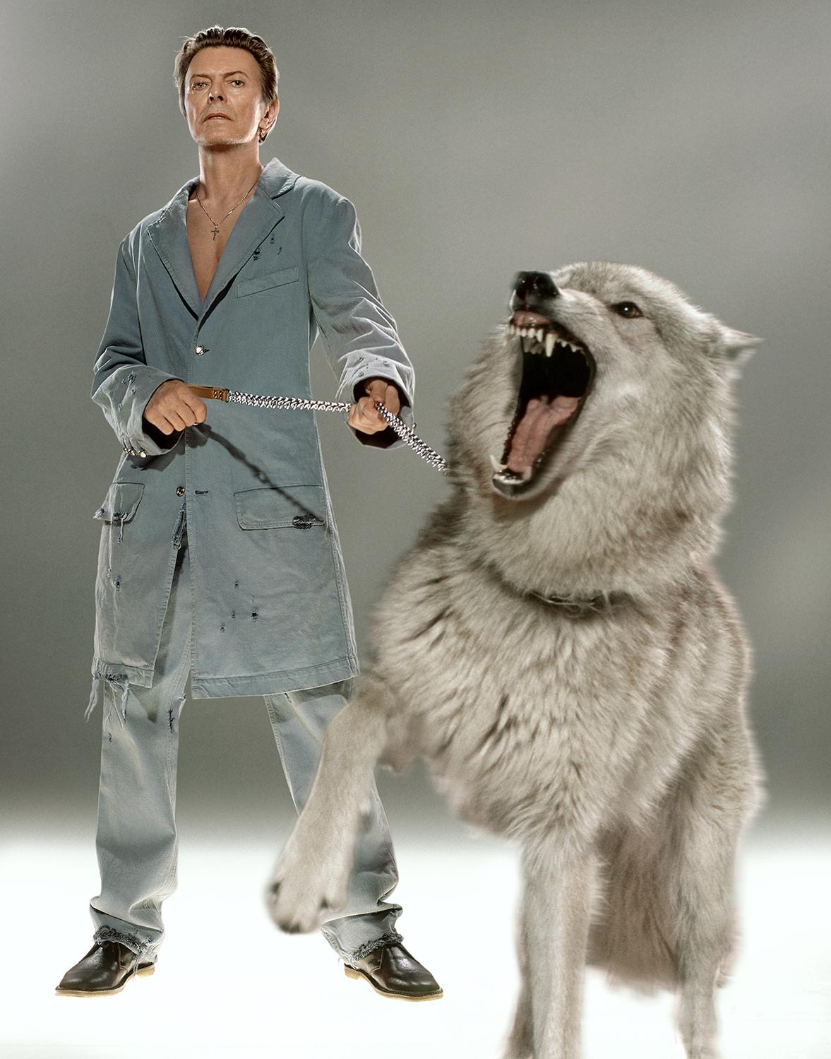 Markus Klinko Figurative Photograph - David Bowie, The Protector
