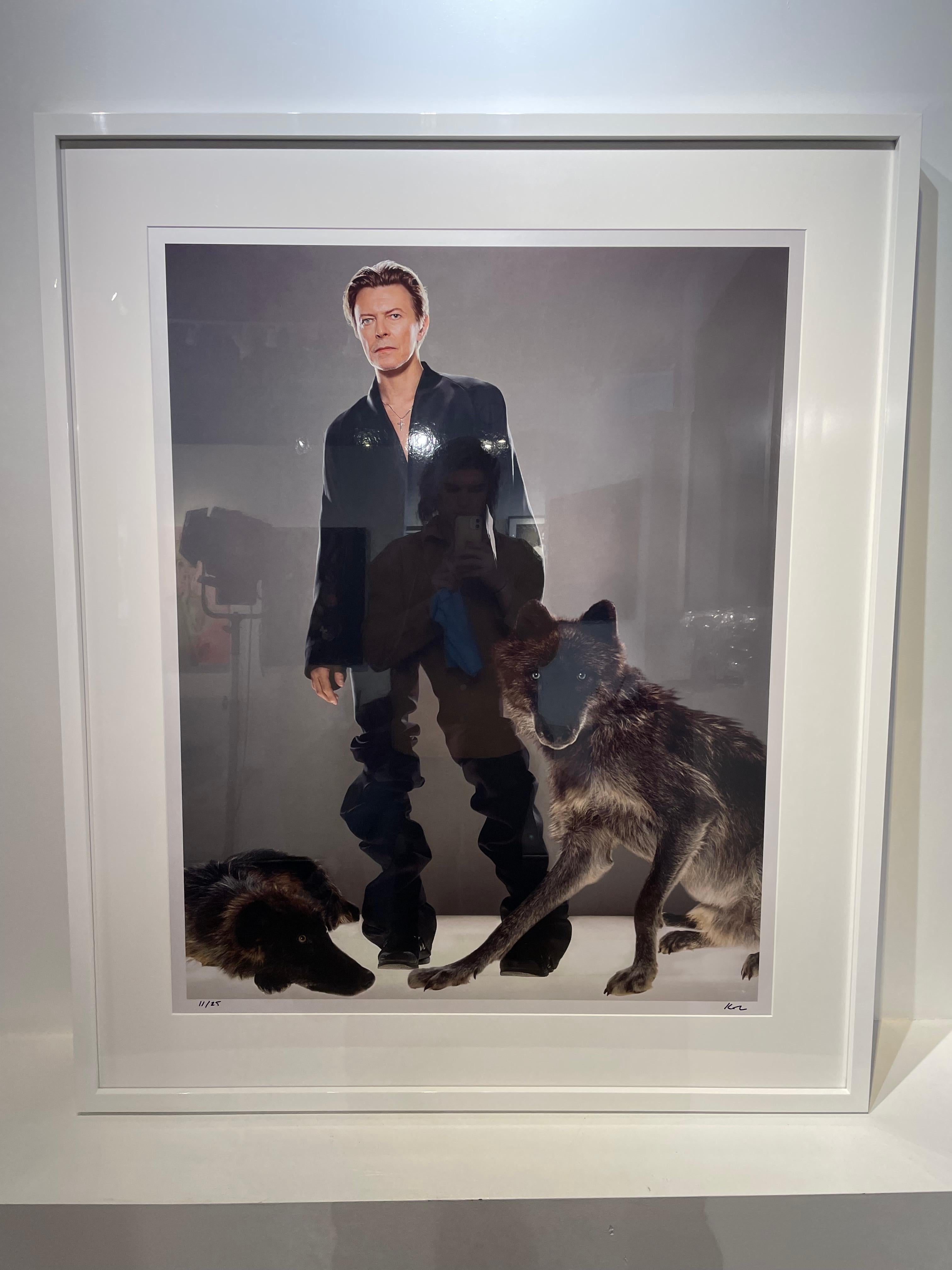 David Bowie, La vague - Print de Markus Klinko