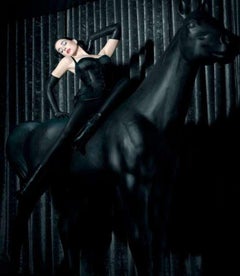 Dita Von Teese on Horse
