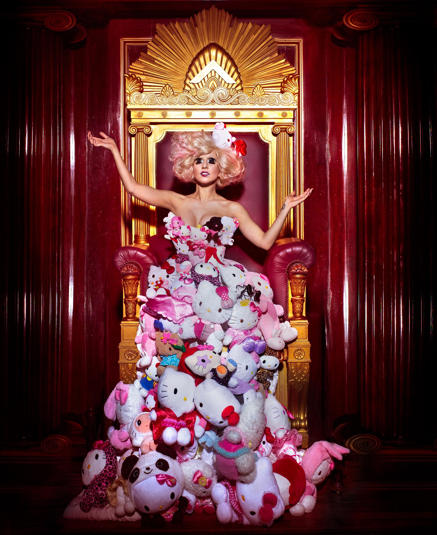 Markus Klinko Color Photograph - Lady Gaga Hello Kitty Anniversary