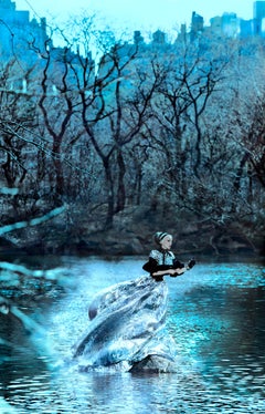 Markus Klinko - Daphne Guinness, Le lac, photographie de 2011, imprimée d'après