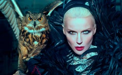 Markus Klinko - Daphne Guinness, Le Hibou, photographie 2011, imprimée d'après