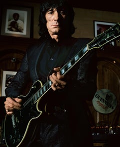 Markus Klinko - Ronnie Wood, The Rolling Stones (Farbe), 2000, gedruckt nach