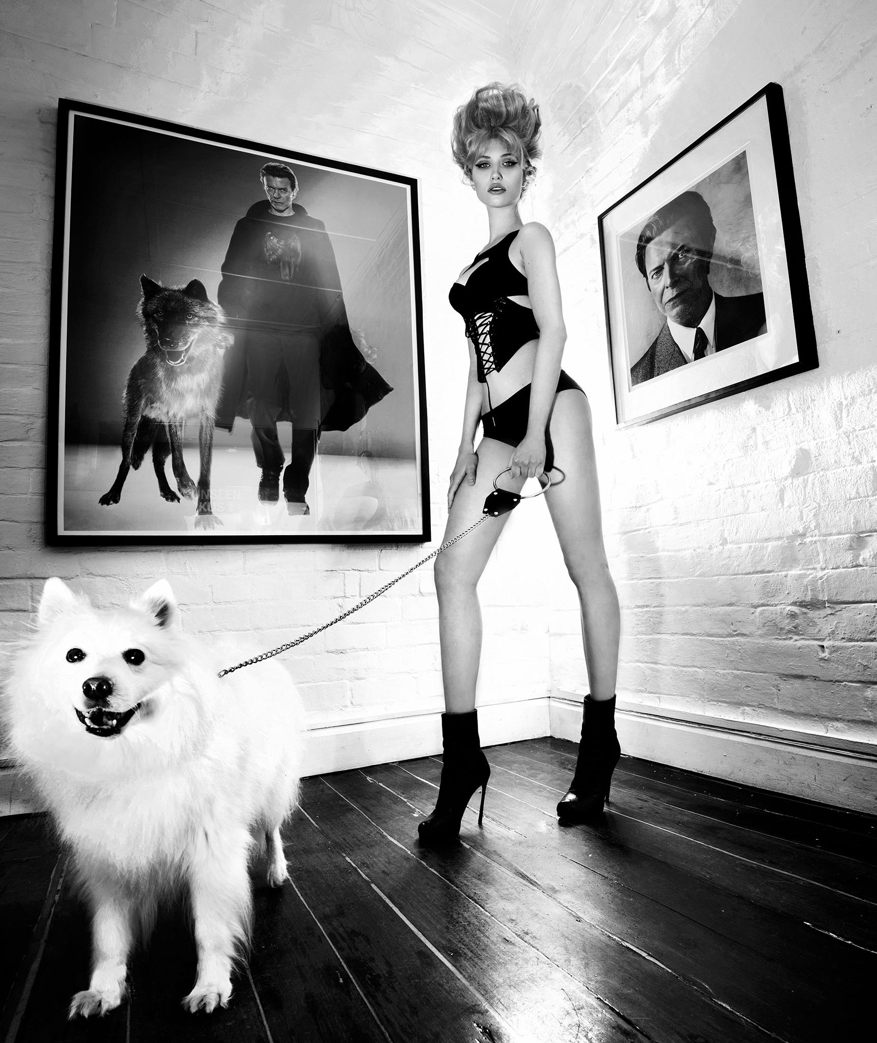 Markus Klinko Black and White Photograph - Natural Villains - Bowie and friend - Ltd Ed of 12 - can ship framed or rolled