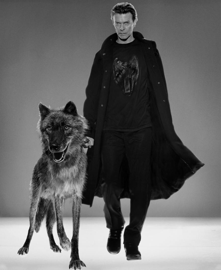 Markus Klinko Portrait Photograph - New Release : David Bowie : Natural Villains monochrome