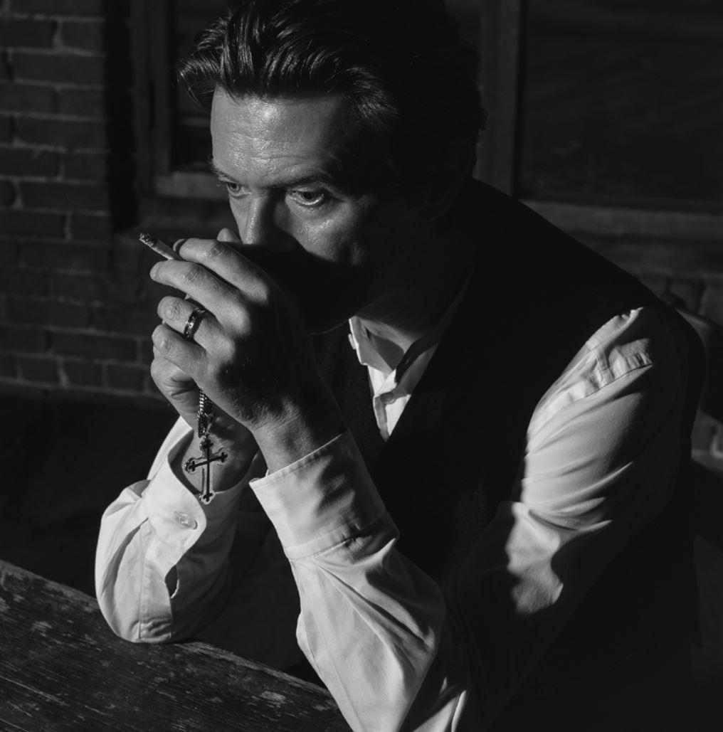 Repentance (B&W), David Bowie smoking - Limited Edition Fine Art Photography