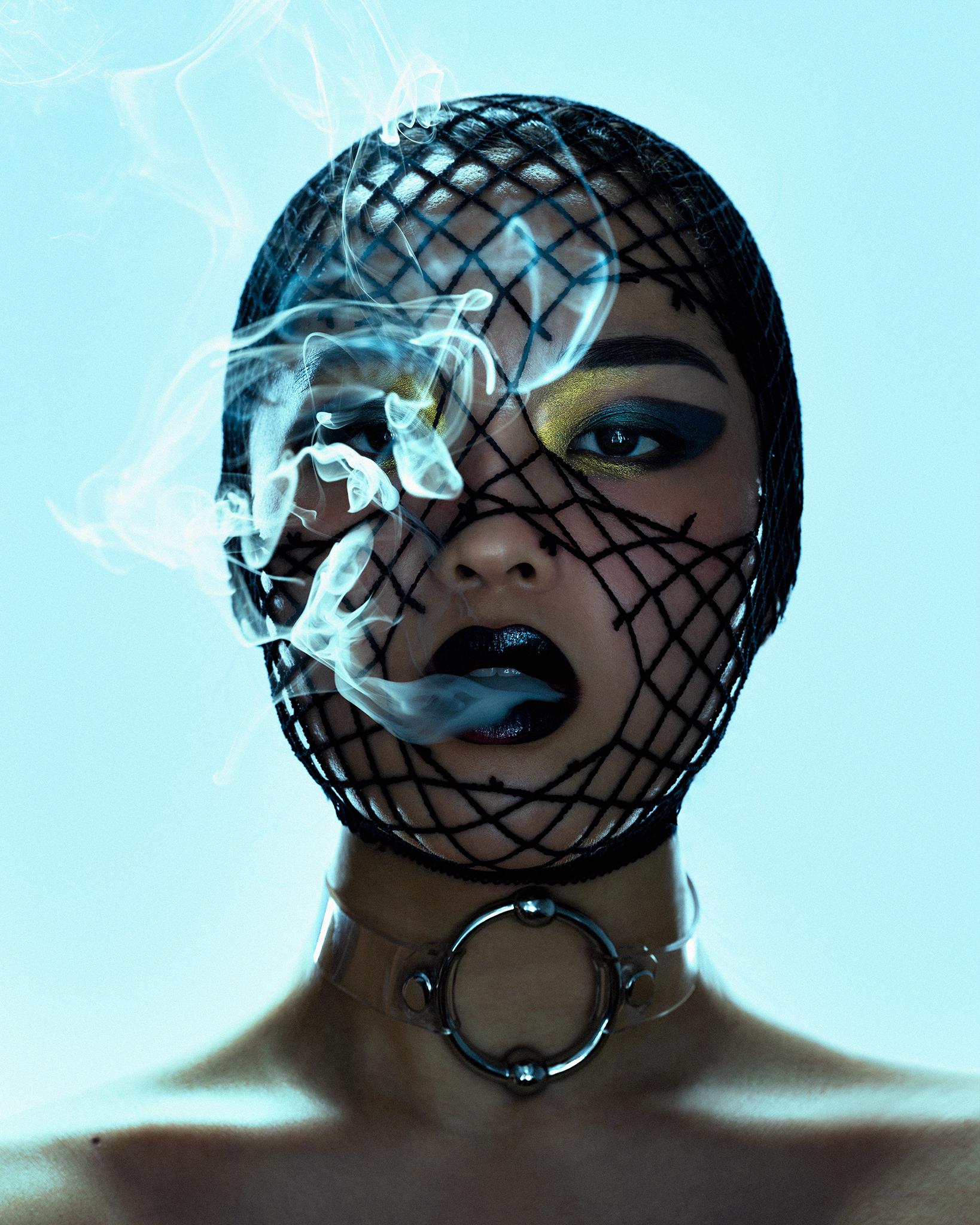 Smoking - Photograph by Markus Klinko
