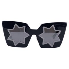 Lunettes de soleil Markus Lupfer by Linda Farrow Black Star Mirrored ML/10/5