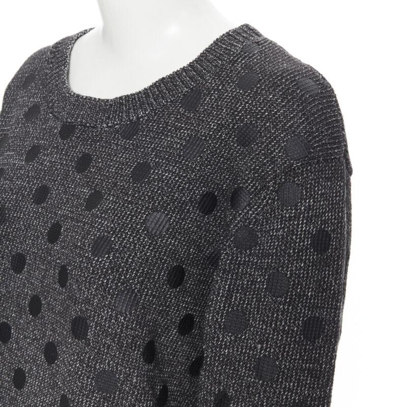 MARKUS LUPFER pull surdimensionné en tricot de coton mélangé gris à pois imprimés L
Référence : CNLE/A00094
Marque : Markus Lupfer
Modèle : Pull à pois
Matière : Coton, mélange
Couleur : Gris, Noir
Motif : À pois
Détails supplémentaires :