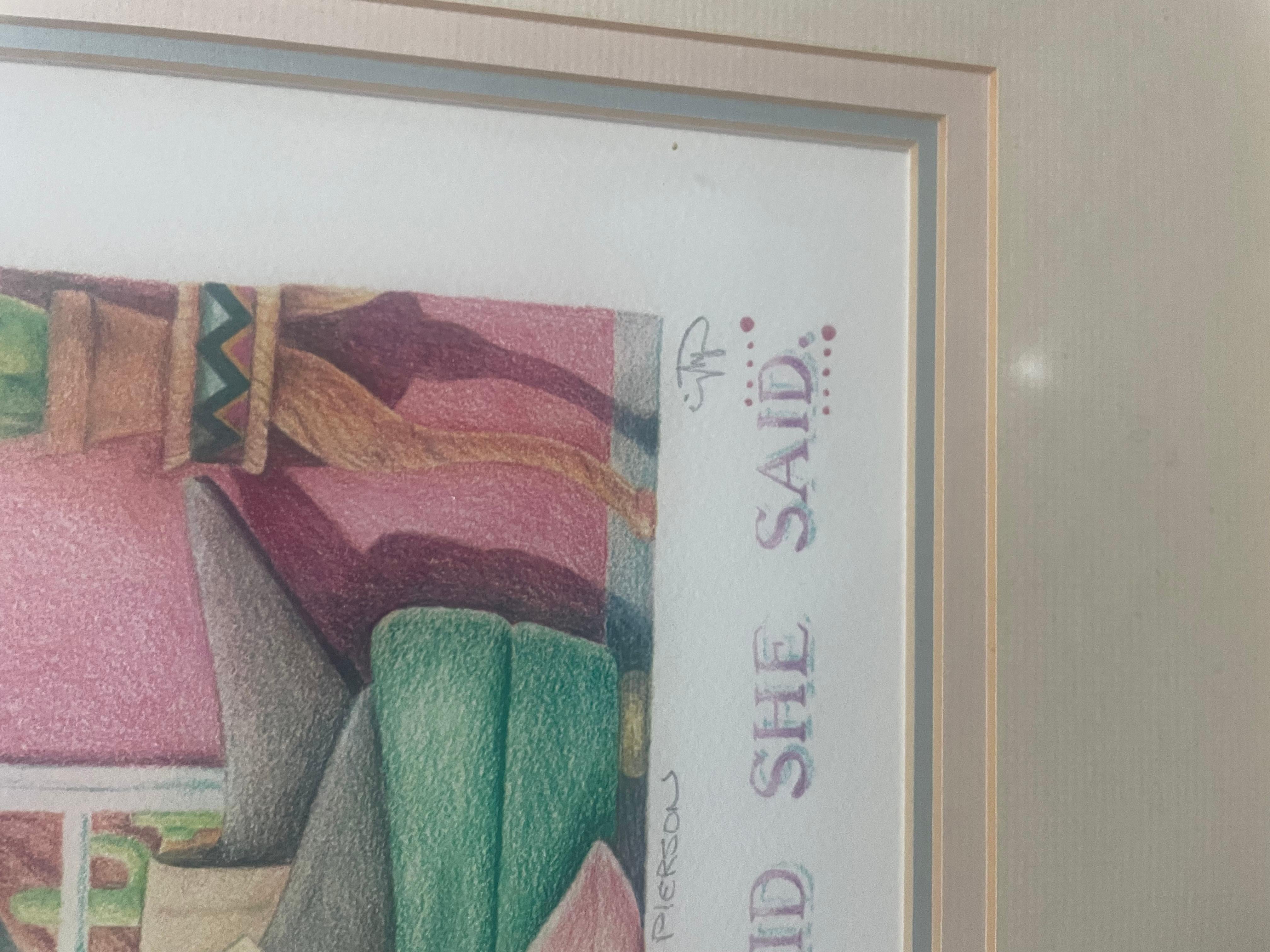 Lithographie signiert und nummeriert. In gutem Zustand. Maße 24x20