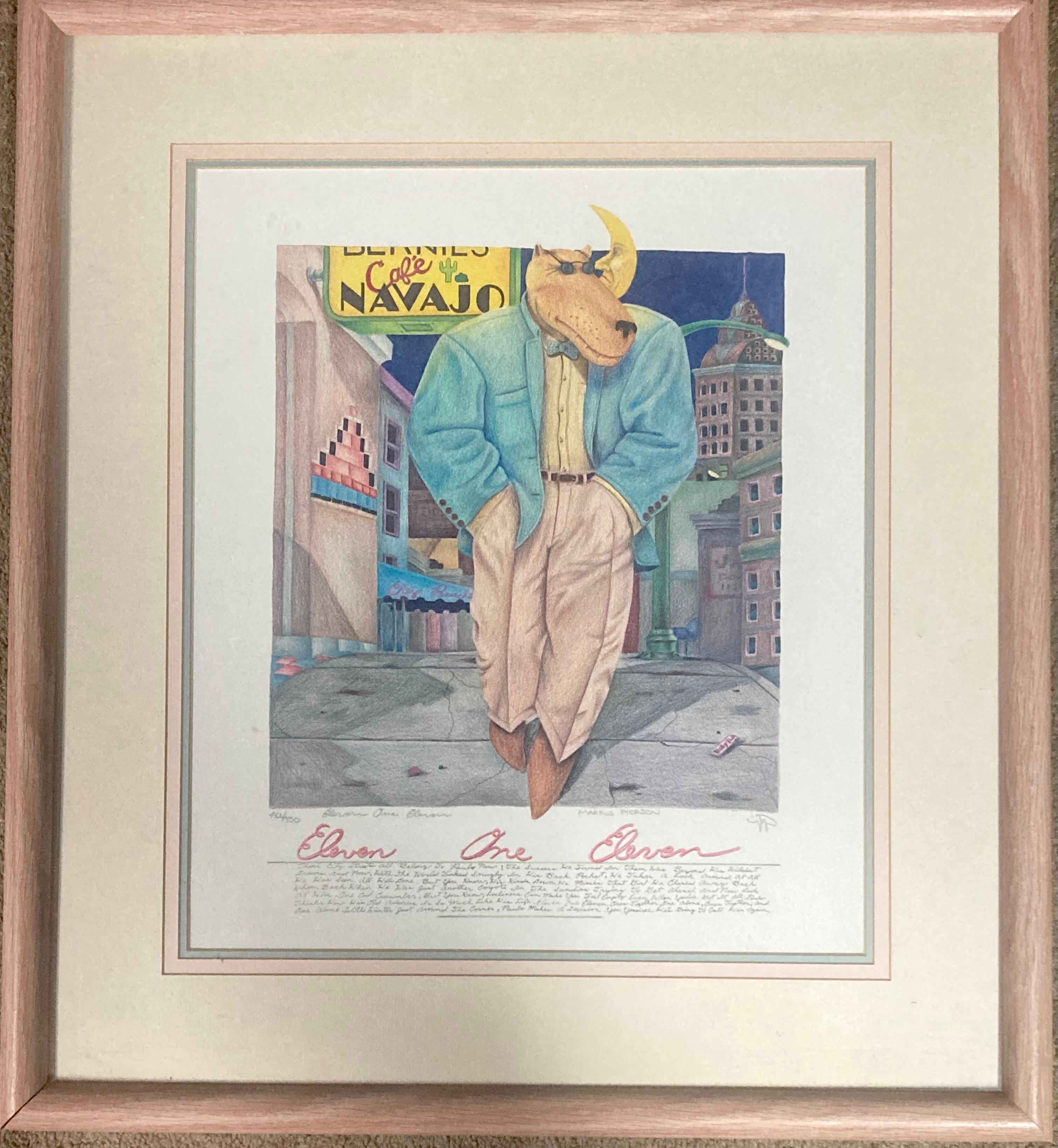 Elf eins elf – Print von Markus Pierson