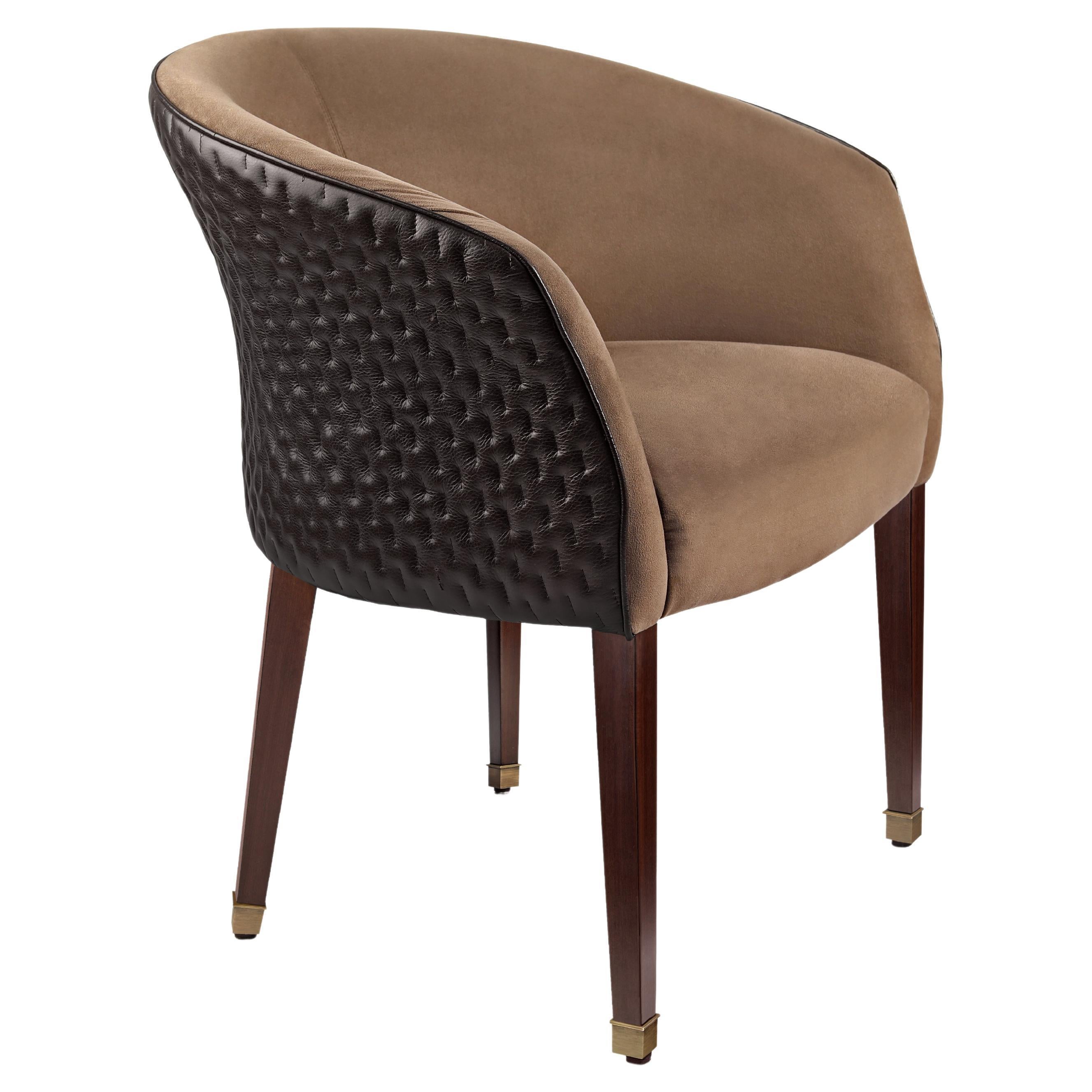 Leather Armchair by Simon Hasan at 1stDibs