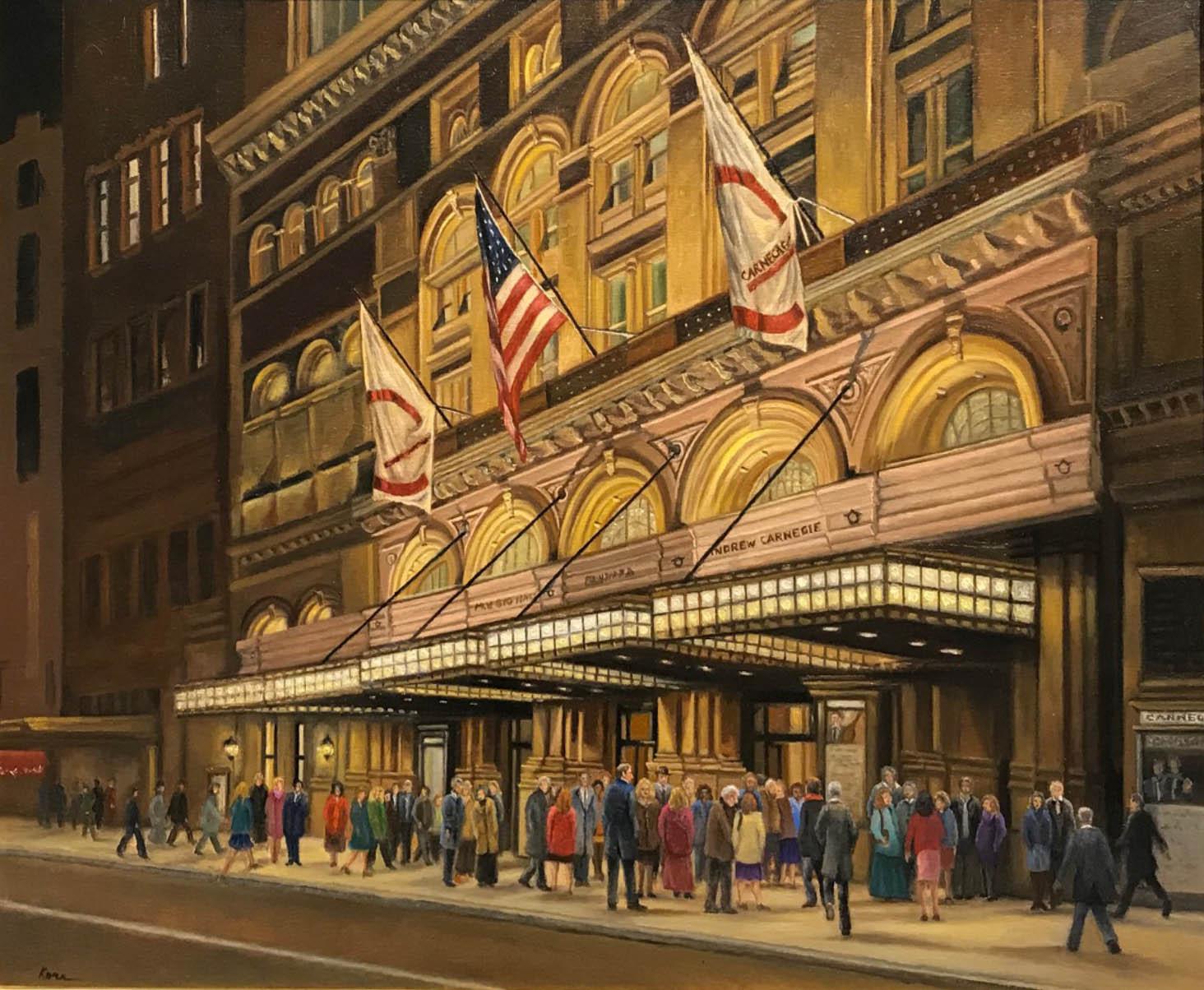 Carnegie Hall - Painting by Marla Korr