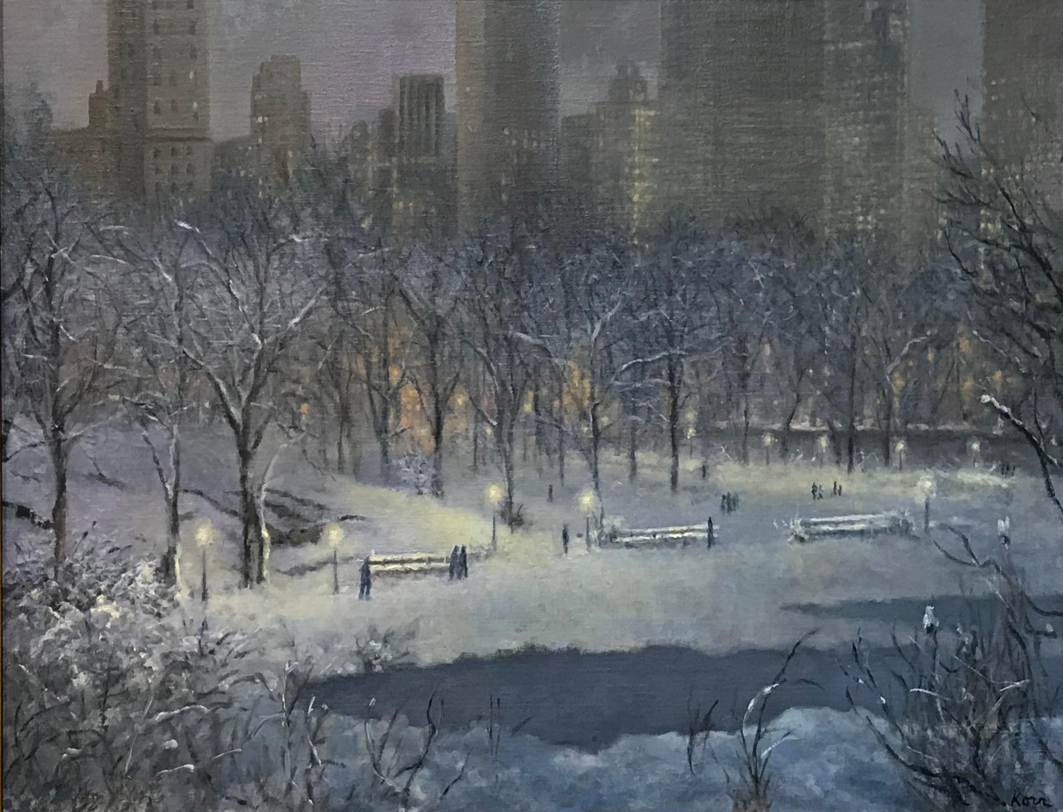 Marla Korr Landscape Painting - Central Park