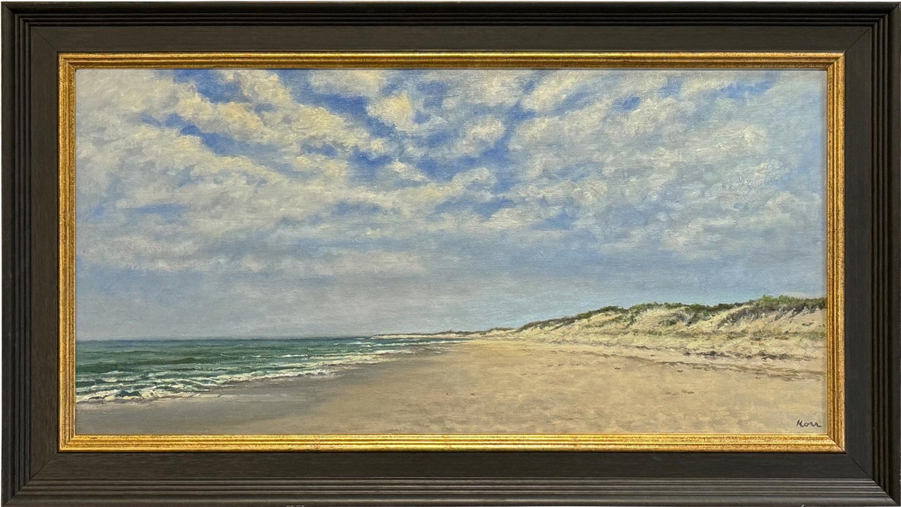 Dune e nuvole - Painting di Marla Korr