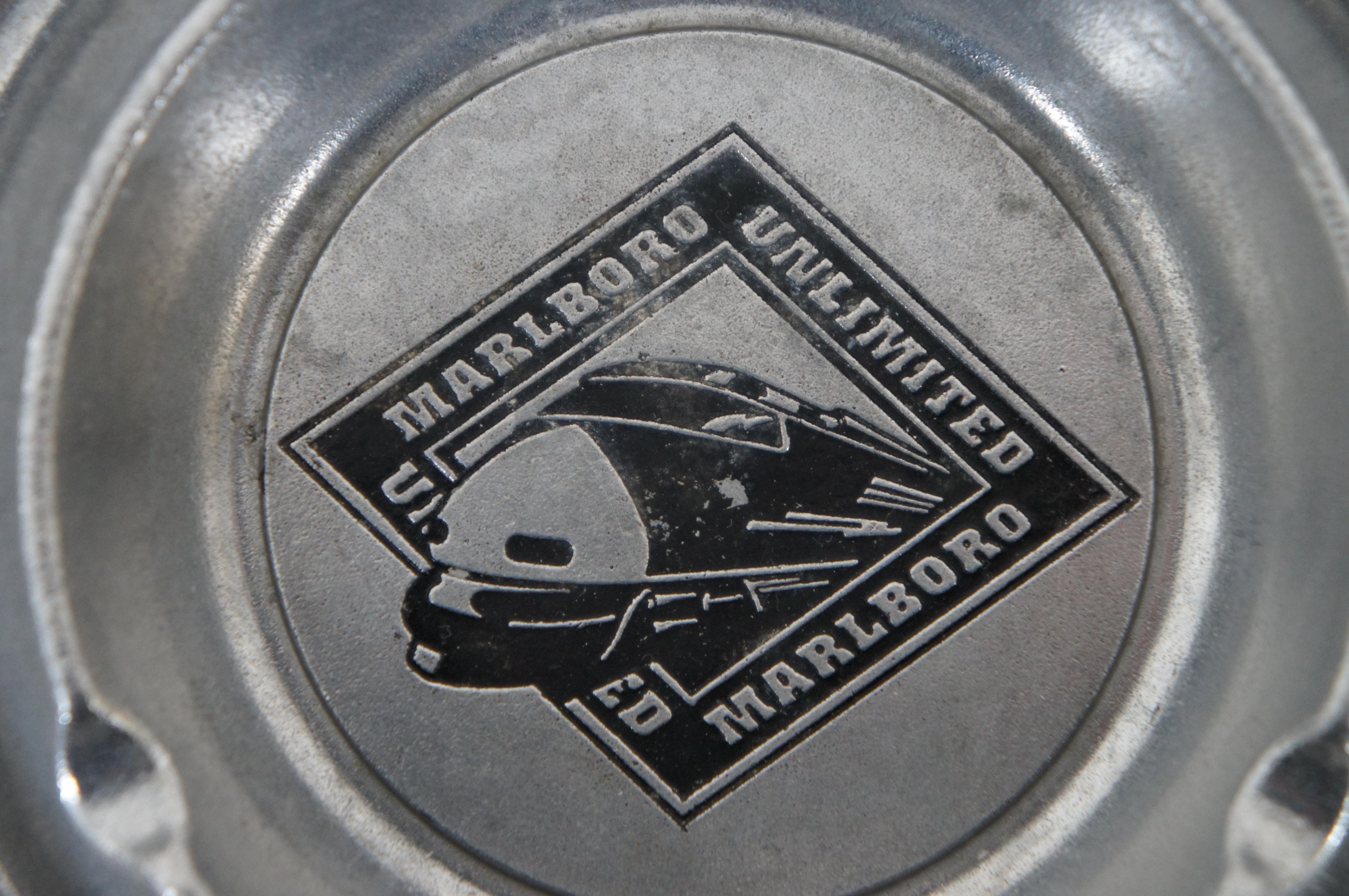 marlboro metal ashtray