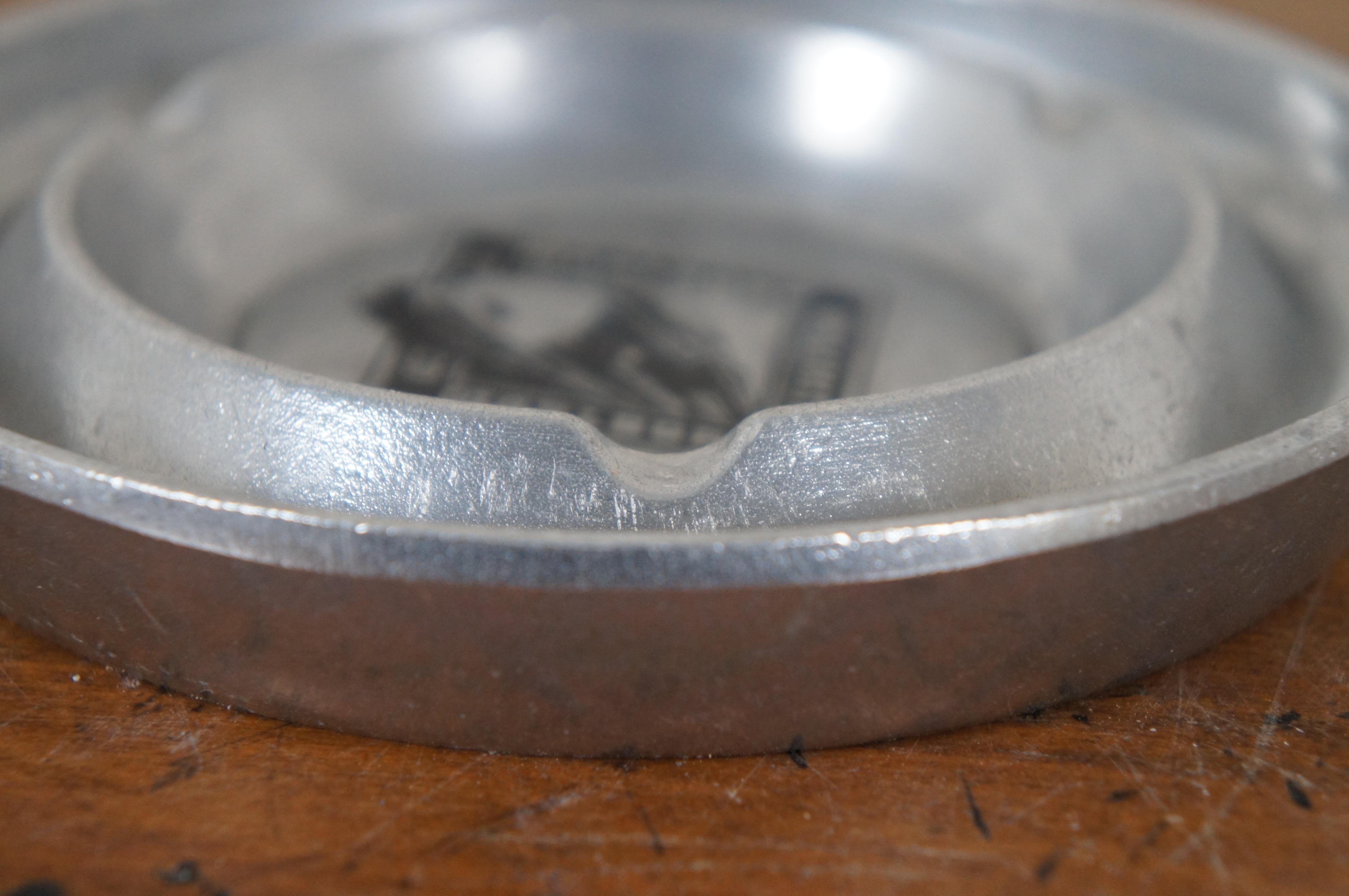 Marlboro Unlimited Cast Aluminum Train Tobacco Railroad Advertising Ashtray In Good Condition In Dayton, OH