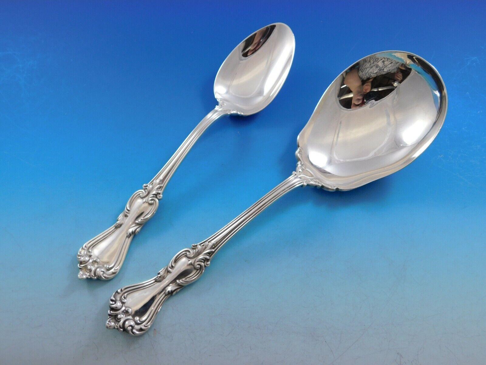 Marlborough by Reed & Barton Cubiertos de Plata de Ley Servicio de Cena 84 piezas en venta 2