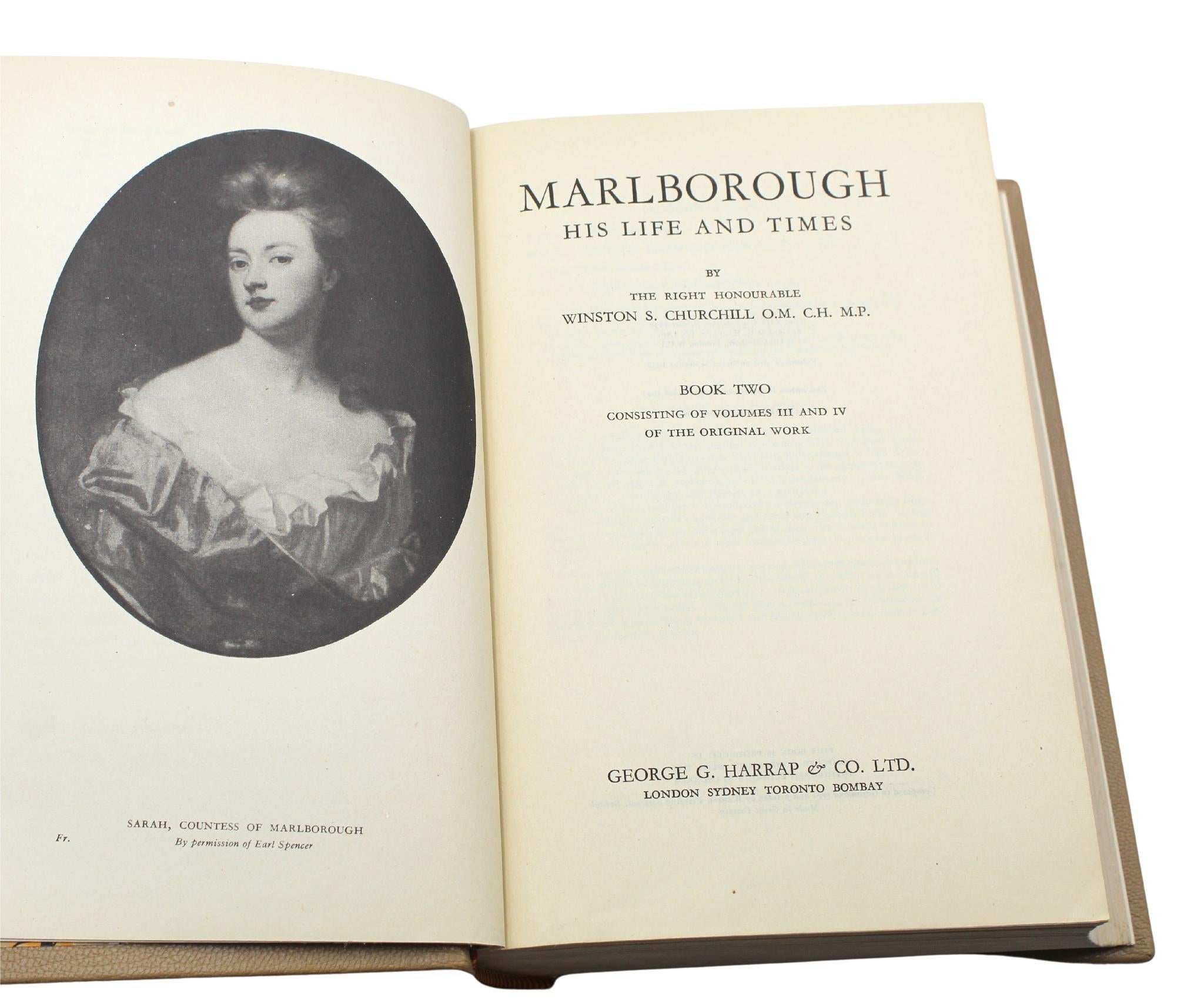 Marlborough: His Life and Times, von Winston Churchill, Erstausgabe Thus, 1947 im Angebot 6