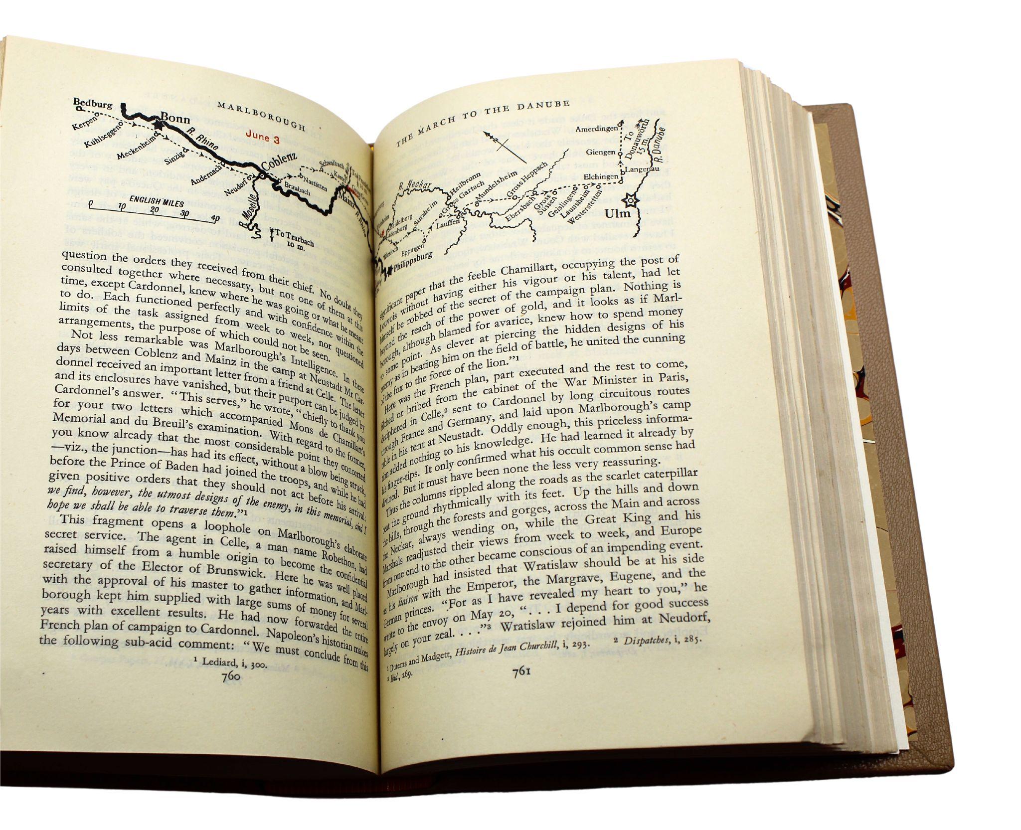 Marlborough: His Life and Times, von Winston Churchill, Erstausgabe Thus, 1947 im Angebot 8