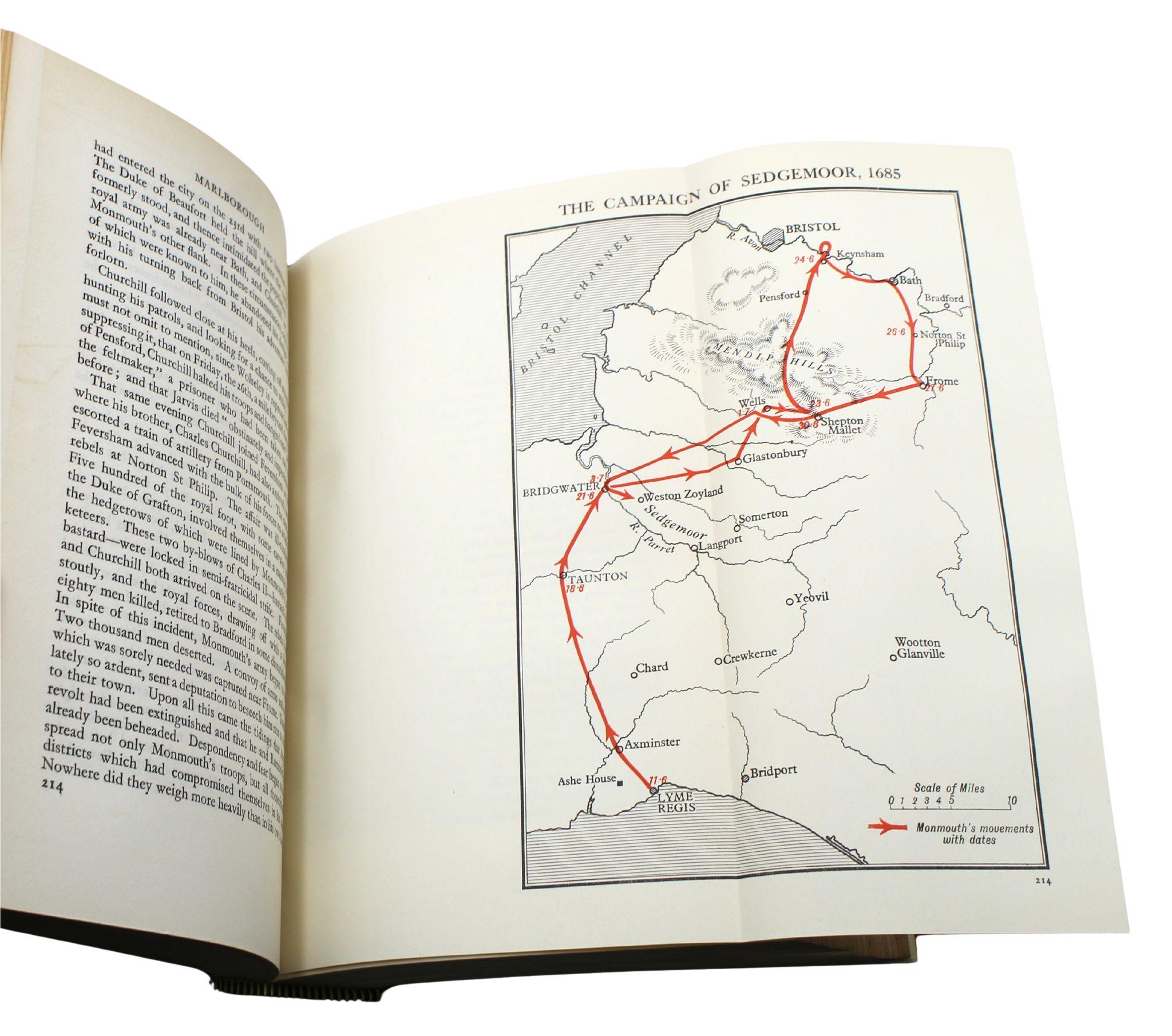 Marlborough: His Life and Times, von Winston S. Churchill, Erstausgabe, 1933-38 3