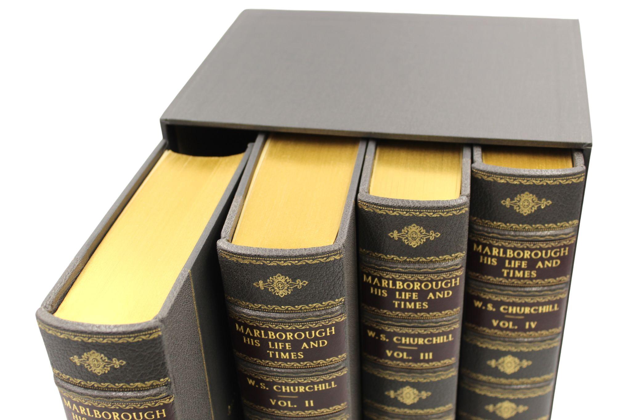 Marlborough: His Life and Times, von Winston S. Churchill, Erstausgabe, 1933-38 (Englisch)