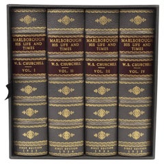 Marlborough: His Life and Times, by Winston S. Churchill, First Edition, 1933-38