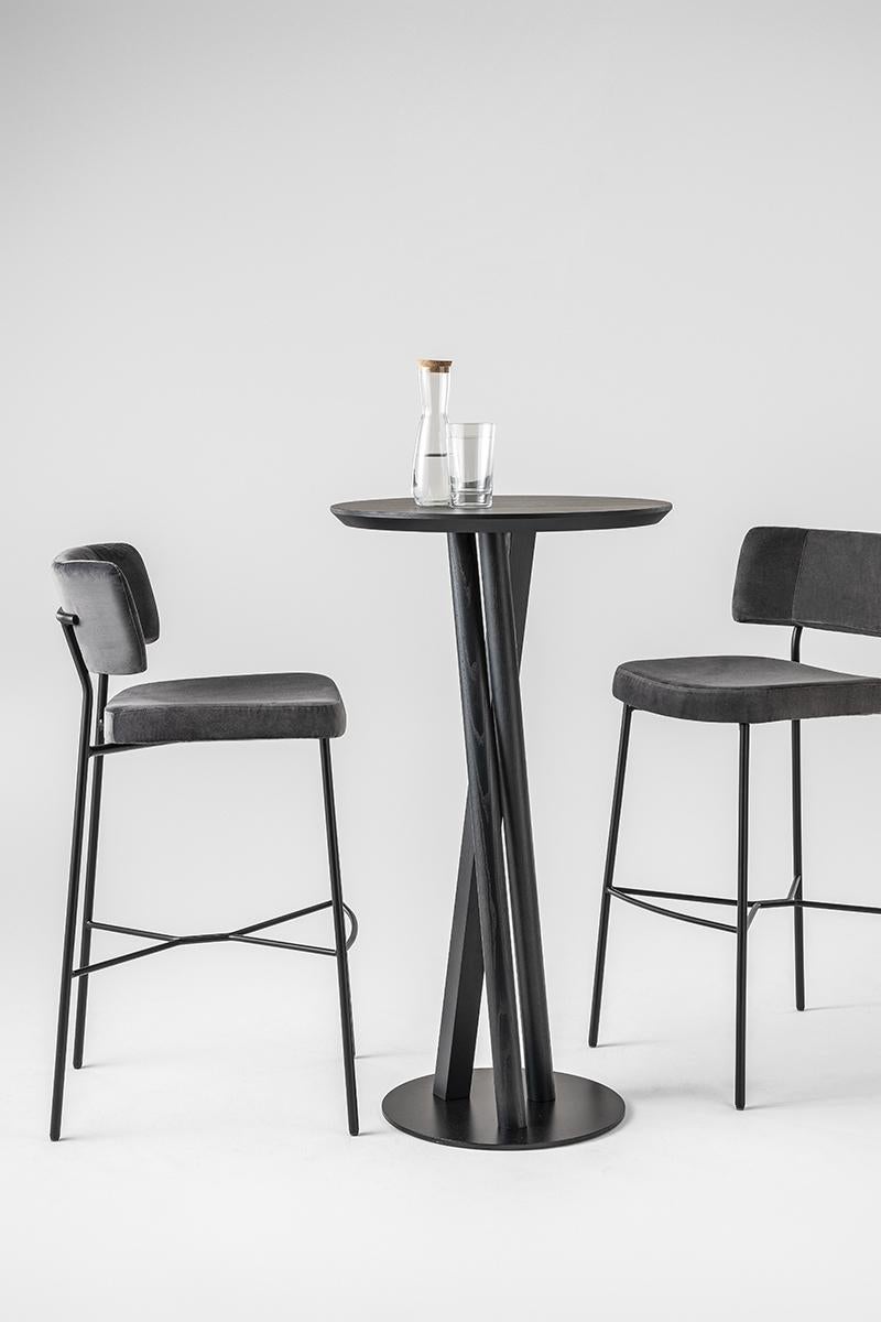 XXIe siècle et contemporain Tabouret de bar Marlen, Tabouret de bar, gris, Maison, Contrat, Fastfood, fabriqué en Italie en vente