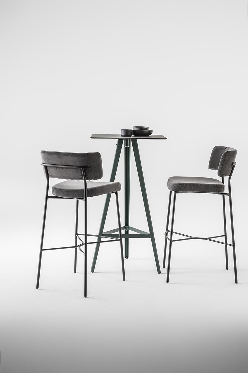 grey bar stools