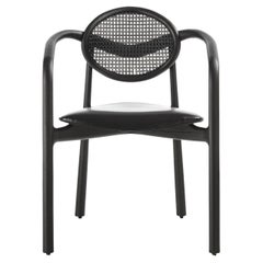 Marlena Black Chair with Arms by Studio Nove.3