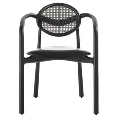 Marlena Black Chair with Arms by Studio Nove.3