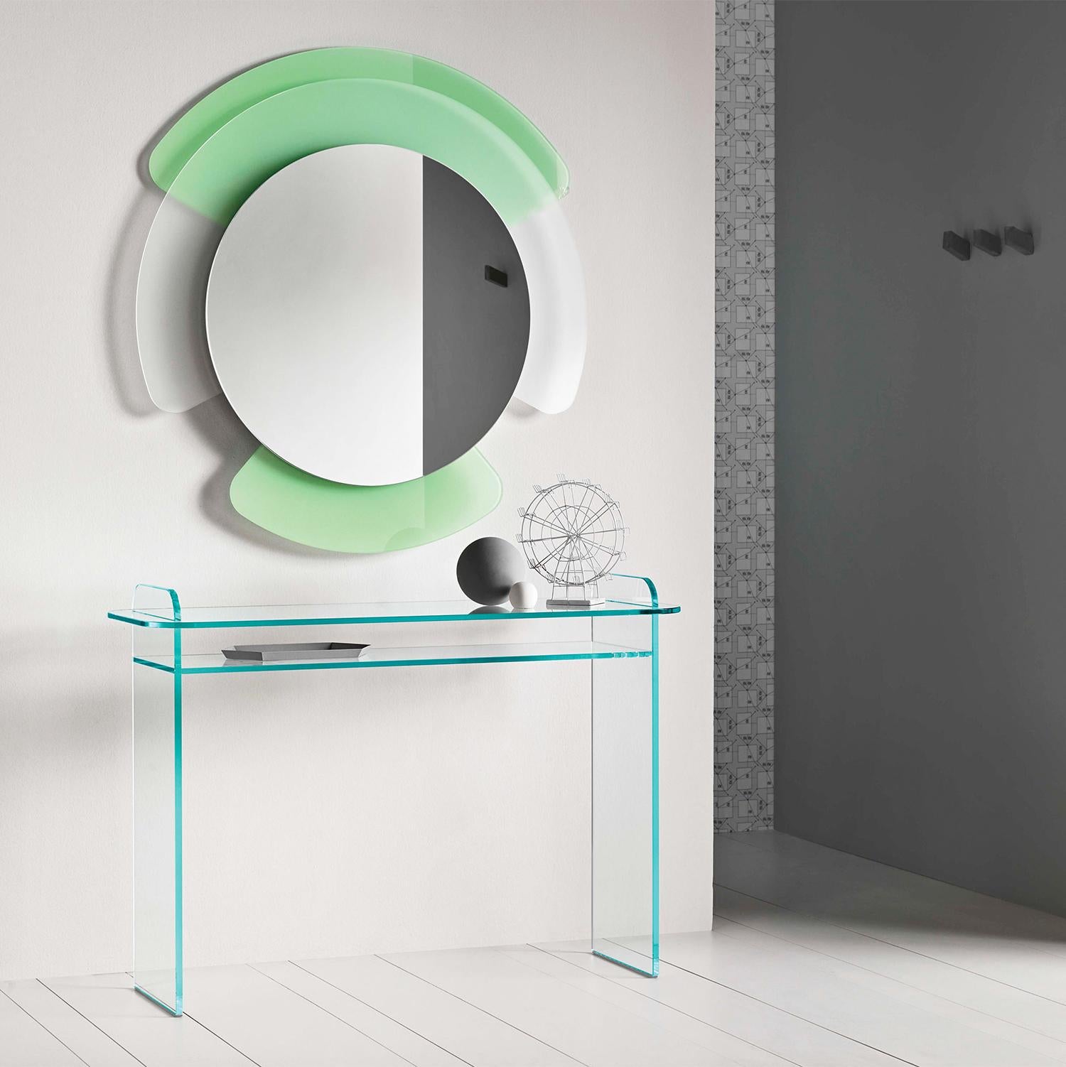 Glass Marlena Console Table For Sale