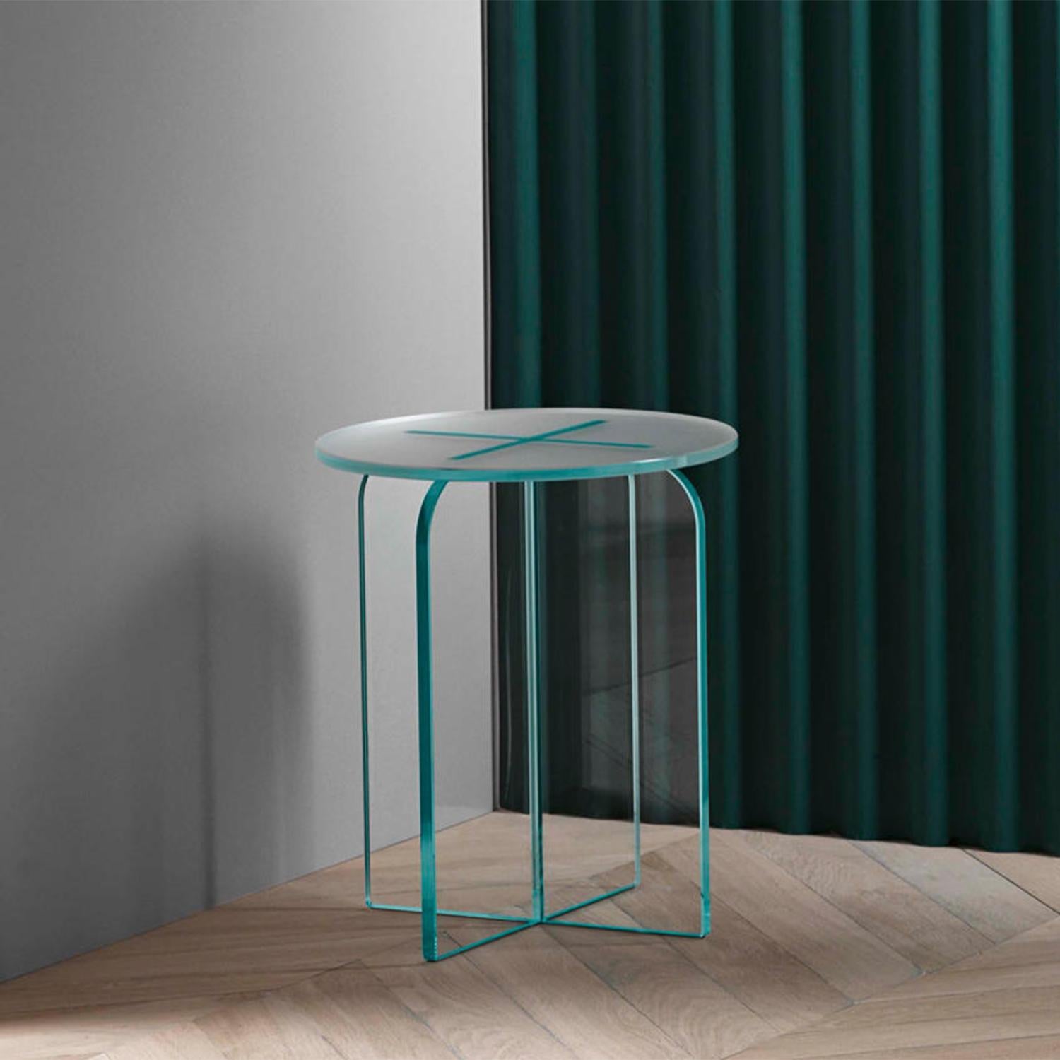 Contemporary Marlena Side Table or Stool For Sale