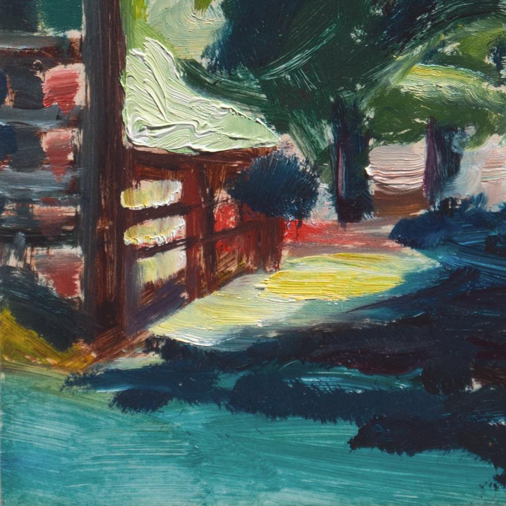 Estampillé, au verso, d'une certification d'authenticité pour Marlene Anderson (américaine, 1931-2023) ; accompagné d'un ancien support signé par l'artiste, daté de juillet 1978 et titré, 