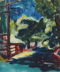 Webb Ranch, Menlo Park', California del Nord, Donna artista post-impressionista
