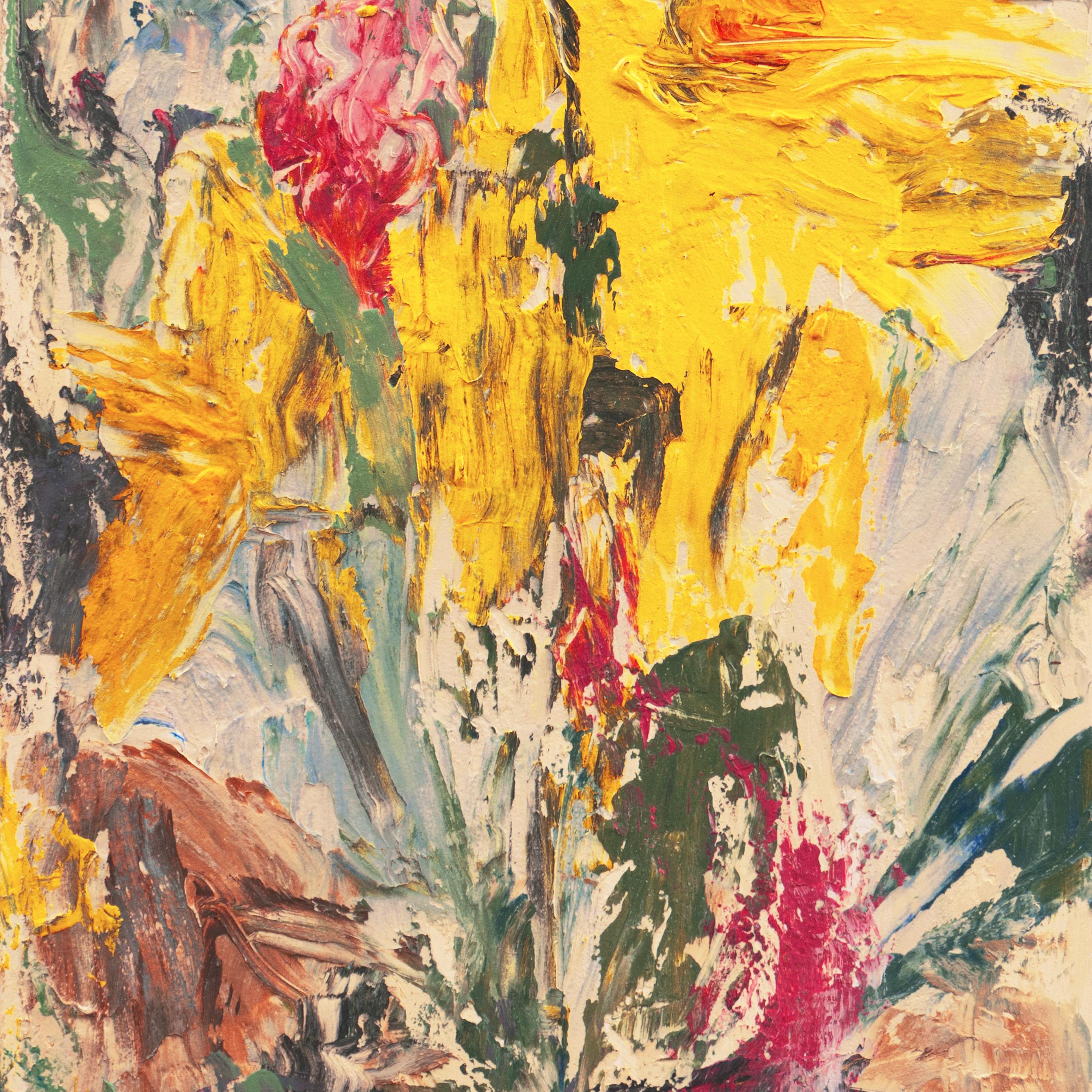 'Abstract in Saffron and Sage', NYU, National Association Women Artists, NYAE For Sale 2
